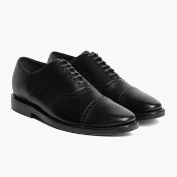 Black Thursday Broadway Leather Men's Dress Shoes | NZ356XYU