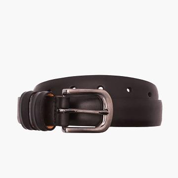 Black Thursday Refined Leather Men's Belts | NZ286DFM