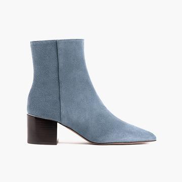 Blue Thursday Luna Suede Women's Booties | NZ156DFM
