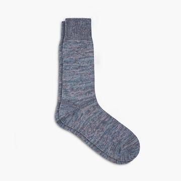Blue Thursday Sodello Marled Cotton Women's Socks | NZ10EBC