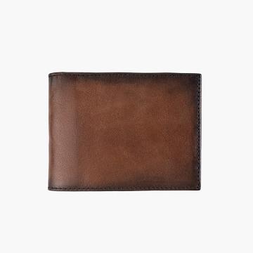 Brown Thursday Bifold Leather Rugged & Resilient Men's Wallets | NZ23HAP