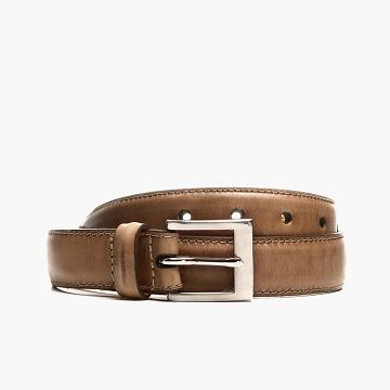 Brown Thursday Classic Leather Men's Belts | NZ310GSO