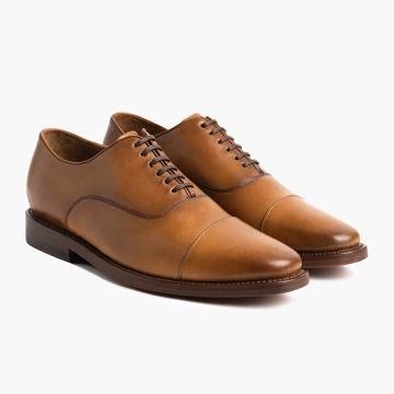 Brown Thursday Executive Leather Men's Dress Shoes | NZ354VRW