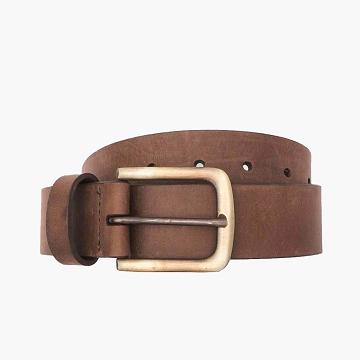Brown Thursday Heritage Leather Rugged & Resilient Men's Belts | NZ28AHK