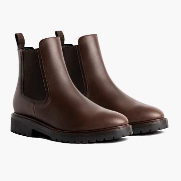 Brown Thursday Legend Leather Men's Boots | NZ390DFM21