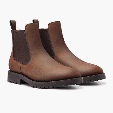 Brown Thursday Legend Leather Rugged & Resilient Men's Boots | NZ390DFM2