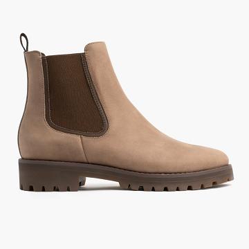 Brown Thursday Legend Leather Women's Boots | NZ141WNB