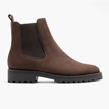 Brown Thursday Legend Nubuck Women's Boots | NZ13MQZ