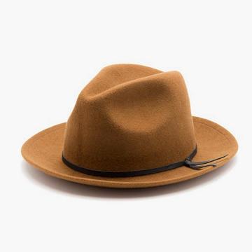 Brown Thursday Luke Fedora Wool Men's Hats | NZ283HAP
