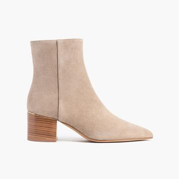 Brown Thursday Luna Suede Women's Booties | NZ155FDN