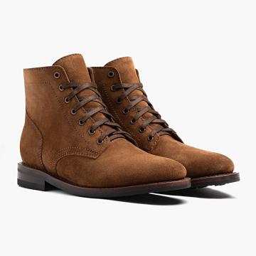 Brown Thursday President Suede Men's Boots | NZ389FDN