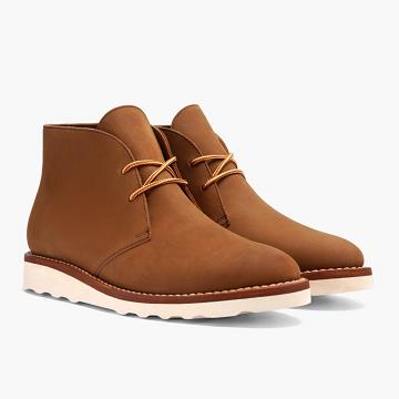 Brown Thursday Scout Nubuck Men's Chukka Boots | NZ65MQZ