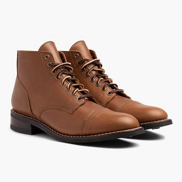 Brown Thursday Vanguard Leather Men's Lace Up Boots | NZ390DFM6