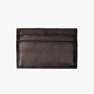 Coffee Thursday Card Holder Leather Classic Men's Wallets | NZ234DFM