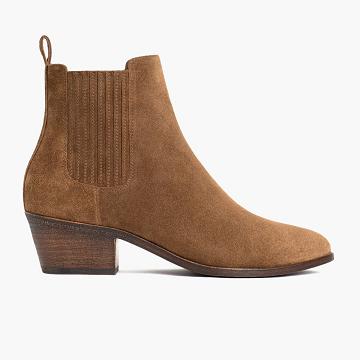 Coffee Thursday Dreamer Suede Women's Booties | NZ161ILH