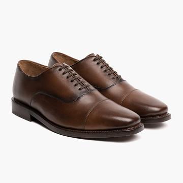Coffee Thursday Executive Leather Rugged & Resilient Men's Dress Shoes | NZ349WNB