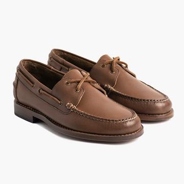 Coffee Thursday Handsewn Leather Classic Men's Loafers | NZ335HAP