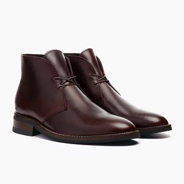 Coffee Thursday Scout Leather Men's Chukka Boots | NZ67BEX