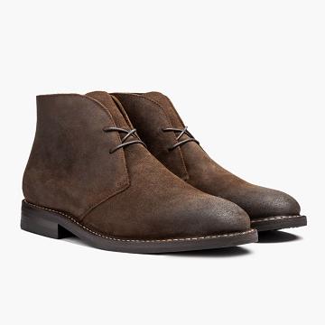 Coffee Thursday Scout Suede Men's Chukka Boots | NZ61RVD