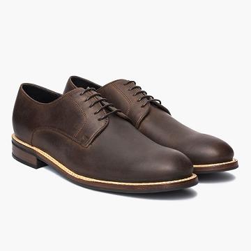 Coffee Thursday Statesman Leather Men's Dress Shoes | NZ340AHK