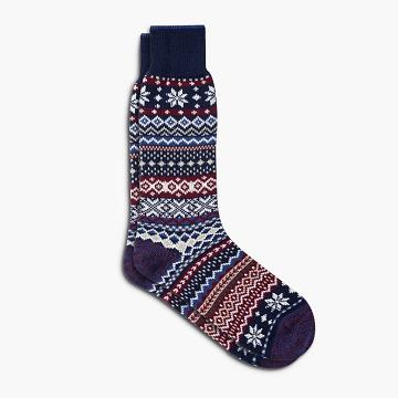 Multicolor Thursday Sodello Norwegian Cotton Admiral Men's Socks | NZ251CTV