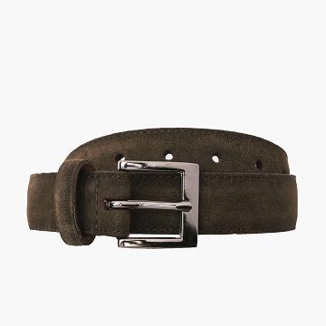 Olive Thursday Classic Suede Men's Belts | NZ29PJJ