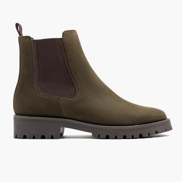 Olive Thursday Legend Nubuck Women's Boots | NZ140EBC