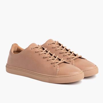 Orange Thursday Premier Low Tops Leather Classic Men's Sneakers | NZ369ILH