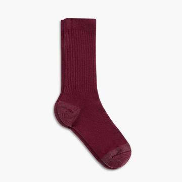 Red Thursday Sodello Classic Crew Cotton Women's Socks | NZ120VRW