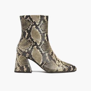 Snake Thursday Heartbreaker Leather Women's Booties | NZ15BEX
